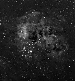 IC410 nebula, 2008-03-03