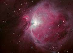 Orion nebula in narrowband, 2009-01-23