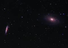 M81 and M82 2008-03-12