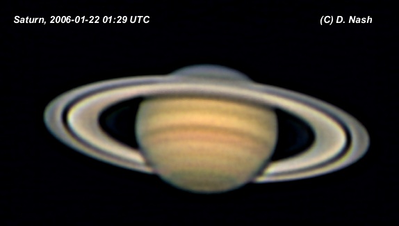 Pictures Of Saturn The Planet. Saturn, 22 January 2006